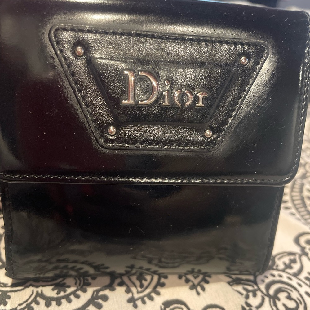 CHRISTIAN DIOR
CHRISTIAN DIOR 2000S HARDCORE BLACK FOLIO WALLET